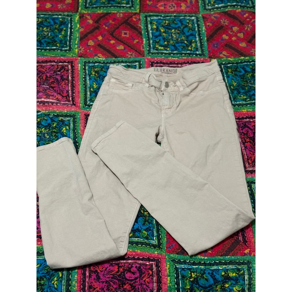 J Brand Nude Skinny / Slim Leg Jeans Size 27 — Beige Tan - 28" Inseam